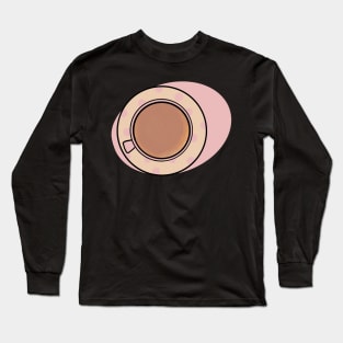 Coffee Cup / Cute Coffee Dates Long Sleeve T-Shirt